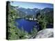 Snow Lake, Snoqualmie Pass, Alpine Lakes Wilderness, Washington, USA-Jamie & Judy Wild-Premier Image Canvas