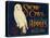 Snow Owl Apple Label - Yakima, WA-Lantern Press-Stretched Canvas