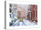 Snow, West Village, NYC, 2012-Anthony Butera-Premier Image Canvas