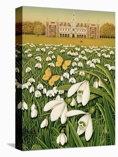 Snowdrop Day, Hatfield House, 1999-Frances Broomfield-Premier Image Canvas