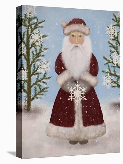 Snowflake Santa-Tina Nichols-Premier Image Canvas