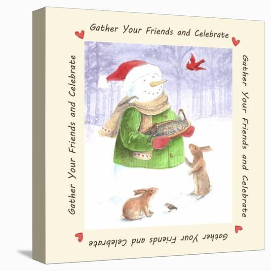 Snowman Friends-Melinda Hipsher-Premier Image Canvas