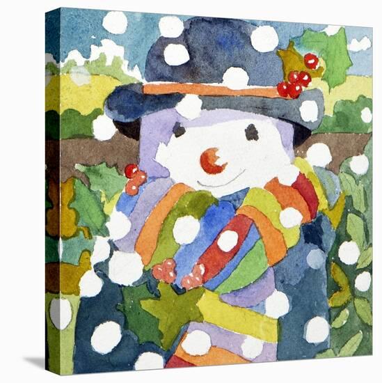 Snowman in Snow, 2011-Jennifer Abbott-Premier Image Canvas