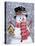 Snowman with Tophat-William Vanderdasson-Premier Image Canvas