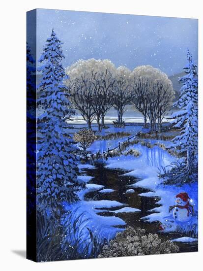 Snowman-Bonnie B. Cook-Premier Image Canvas