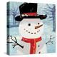 Snowman-Kim Allen-Stretched Canvas