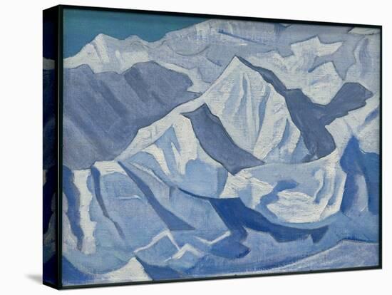 Snowy Ascent, 'Himalayan' Series, 1924 (Tempera on Canvas Laid on Cardboard)-Nicholas Roerich-Premier Image Canvas