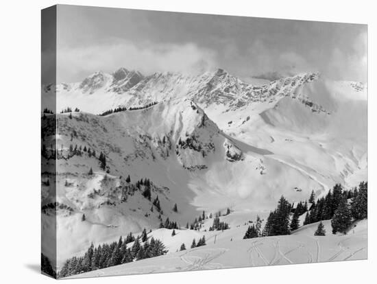 Snowy Mountains-null-Premier Image Canvas