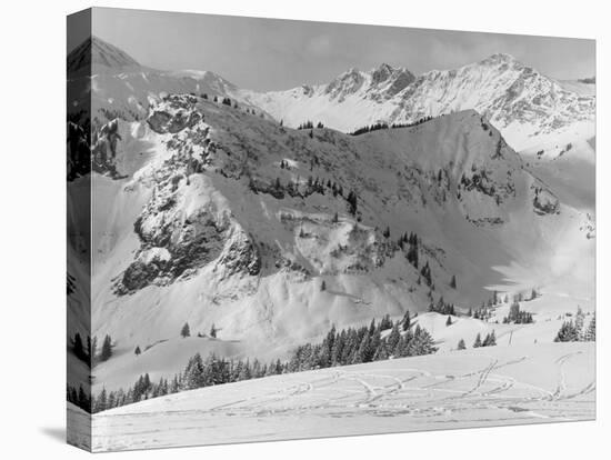 Snowy Mountains-null-Premier Image Canvas