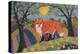 Snowy Spring Fox-K.C. Grapes-Premier Image Canvas