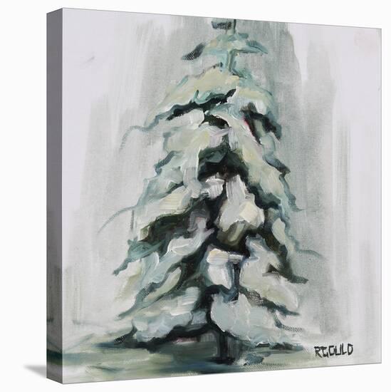 Snowy Tree 2-Renee Gould-Premier Image Canvas