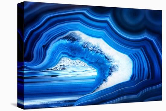 So Pure Collection - Slice of Blue Agate-Philippe Hugonnard-Premier Image Canvas