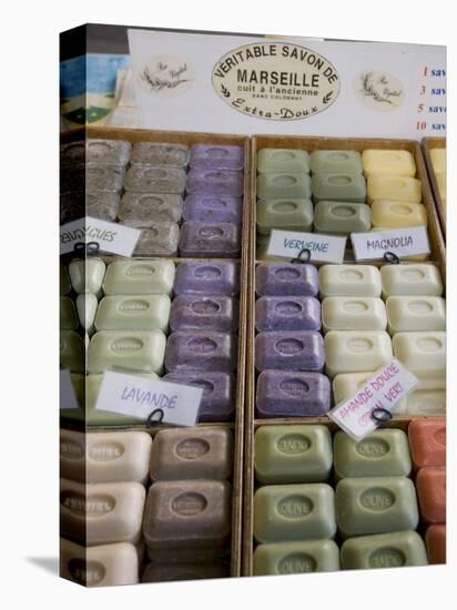 Soap for Sale in Market, Antibes, Alpes Maritimes, Provence, Cote d'Azur, French Riviera, France-Angelo Cavalli-Premier Image Canvas