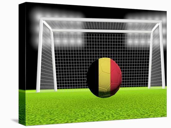 Soccer Belgium-koufax73-Stretched Canvas