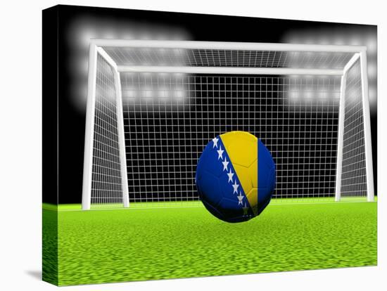 Soccer Bosnia Herzegovina-koufax73-Stretched Canvas