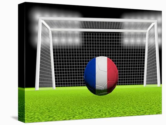 Soccer France-koufax73-Stretched Canvas