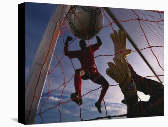 Soccer Goalie in Action-null-Premier Image Canvas