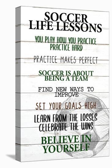 Soccer Life-Kimberly Allen-Stretched Canvas