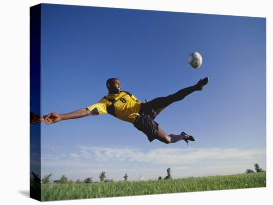 Soccer Player in Action-null-Premier Image Canvas