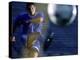 Soccer Player Kicking a Soccer Ball-null-Premier Image Canvas