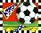 Soccer-Kathy Middlebrook-Stretched Canvas