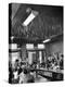 Soda Fountain Proprietor Watching as Kids Use Drinking Straw Covers as Straw Blowgun Missiles-Wallace Kirkland-Premier Image Canvas