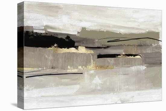 Soft Beige Brushwork-Tom Reeves-Stretched Canvas