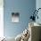 Soft Blue Gradient Cubes-Elisabeth Fredriksson-Premier Image Canvas displayed on a wall