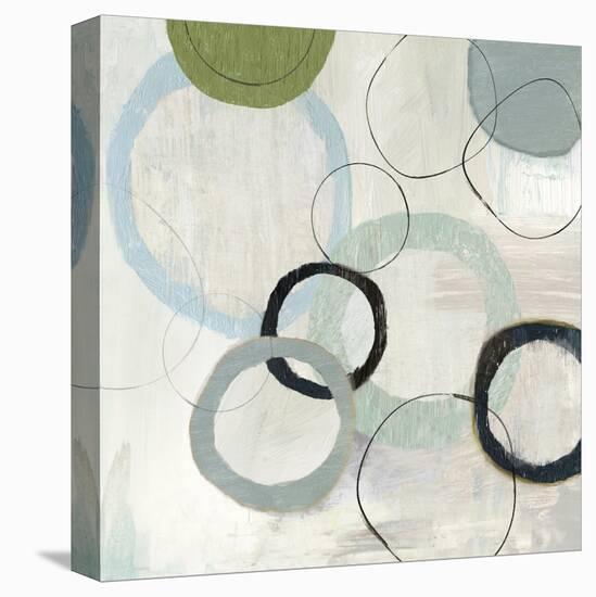 Soft Blue Rings II-Tom Reeves-Stretched Canvas