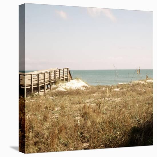 Soft Breeze Shores I-Gail Peck-Stretched Canvas