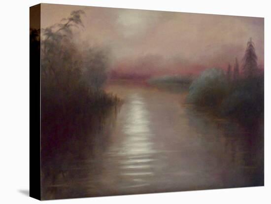 Soft Morning Light, 2023, (Oil on Canvas) Landscape Water.-Lee Campbell-Premier Image Canvas
