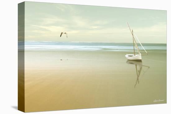 Soft Sunrise on the Beach 1-Carlos Casamayor-Premier Image Canvas