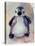 Soft Toy Penguin-Ashwini Rudraksi-Stretched Canvas