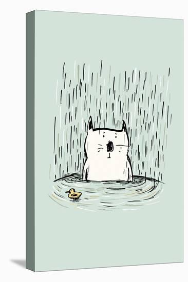 Soggy Cat-Carla Martell-Premier Image Canvas