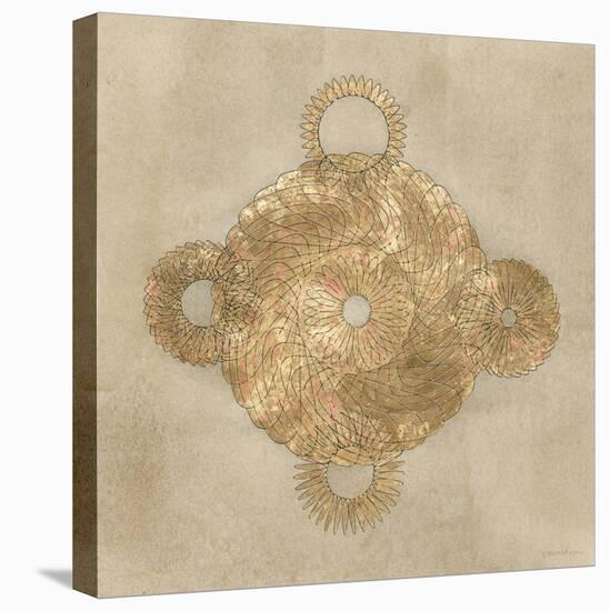 Solar Medallion II-Vanna Lam-Stretched Canvas