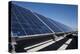 Solar Panels Installed on Top of a Parking Garage-null-Premier Image Canvas