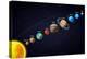 Solar System Astronomy Banner-Macrovector-Stretched Canvas