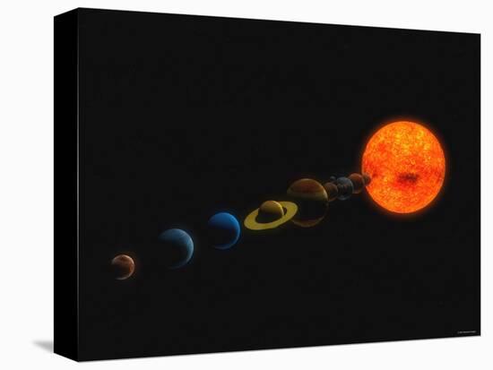 Solar System-Stocktrek Images-Premier Image Canvas