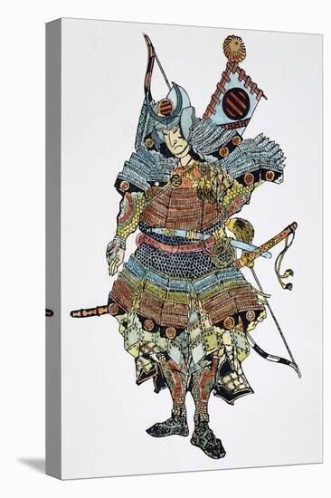 Soldier: Samurai-Totoya Hokkei-Premier Image Canvas