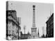 Soldiers and Sailors Monument during Construction in Indianapolis-null-Premier Image Canvas