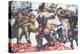 Soldiers at Rye-Edward Burra-Premier Image Canvas