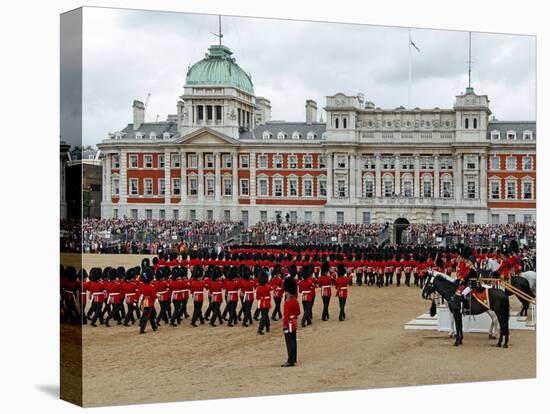 Soldiers at Trooping Colour 2012, Birthday Parade of Queen, Horse Guards, London, England-Hans Peter Merten-Premier Image Canvas