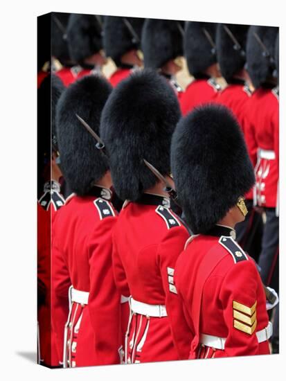 Soldiers at Trooping Colour 2012, Queen's Official Birthday Parade, Horse Guards, London, England-Hans Peter Merten-Premier Image Canvas