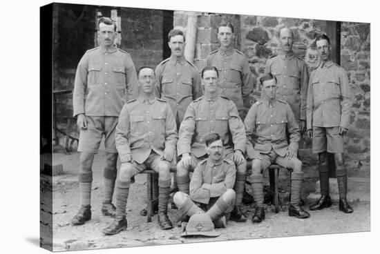 Soldiers from the 5th East Surrey Regiment, Chakrata, India, 1917-null-Premier Image Canvas