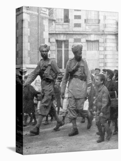 Soldiers from the British Indian Army, France, C1915-null-Premier Image Canvas