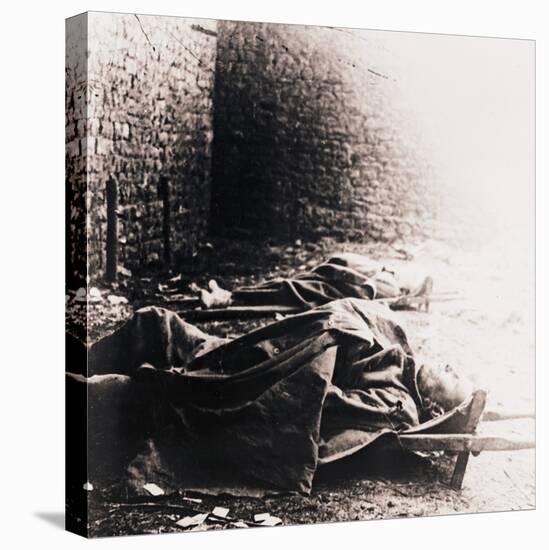 Soldiers on stretchers, c1914-c1918-Unknown-Stretched Canvas