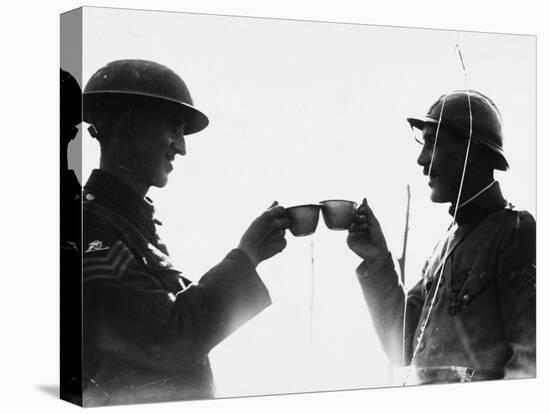 Soldiers Toast in 1917-Robert Hunt-Premier Image Canvas