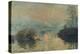 Soleil couchant à Lavacourt, effet d'hiver-Claude Monet-Premier Image Canvas