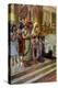 Solomon and the Queen of Sheba by Tissot - Bible-James Jacques Joseph Tissot-Premier Image Canvas