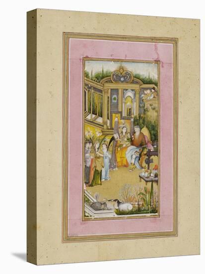 Solomon and the Queen of Sheba, C.1760-Mir Kalan Khan-Premier Image Canvas